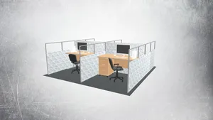 QSEG Cubicle - Quad - Print+TPU
