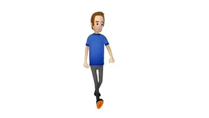 Casual Man Character