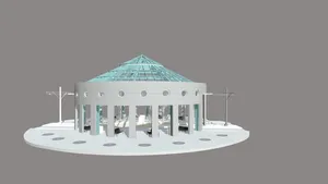 Dick Greco Plaza_R24 - 3D View - {3D}