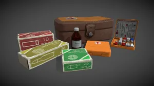 Ammunition And First Aid Kit Pack