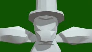 My rigged tophat with no textures