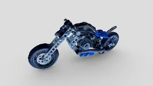 Meccano eruptor - motorcycle
