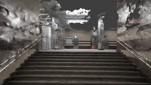 Moscow metro Hovrino north hall