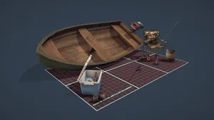DAE - 5 Props - Fishing Set