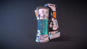Sci-Fi Fetus Capsule