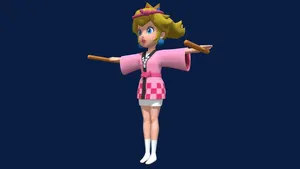 Mario kart tour - Peach (Happi)