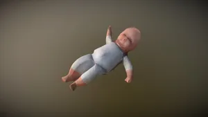 photogrammetry doll low poly