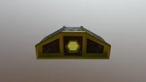 Dwarven modular asset - Roof piece 3