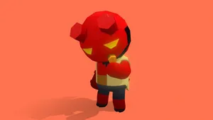 Hellboy Stickman