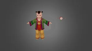 Little Boy Rigged 3D Model