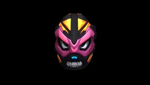Helmet Mask Robot Cartoon 482