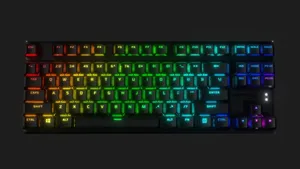 HyperX gaming keyboard (low poly)