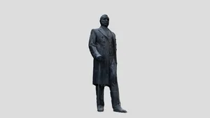 Statue of Dr. Sun Yat-sen in Nanjing, China