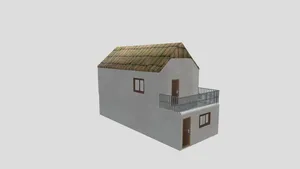 Simple Small House WIth interior