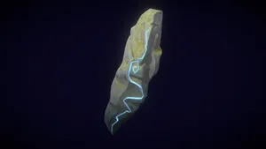 Hand-Painted Fantasy Rock