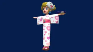 Mario kart tour - Peach (Yukata)