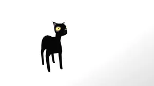 Lucien, the Black Cat