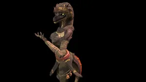 Draconic Sorceress Character Rig