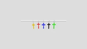 Collection 5 Crucifixes To Print (STL)