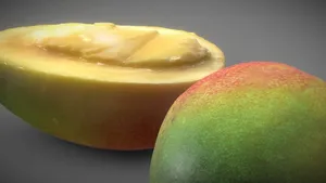 Mango & Cut Half Mango Fruit