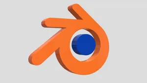 Free Blender Logo 3d Model