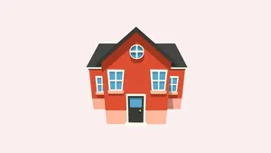 Low poly House_ 06_Game Asset