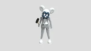 Mascot Photo-Negative-Mickey