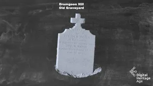 Drumgoon Hill - Old Graveyard Headstone 277