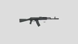 Low poly AK74M