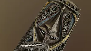 Rolly Crump's Enchanted Tiki Room Shield