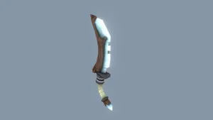 Hand Painted Dagger