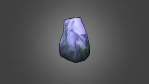 Rock Hand Painted Cell Shading