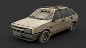 Dirty Lada (lowpoly from scan)
