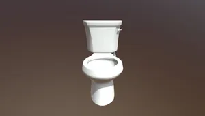 Wellworth Round Close Coupled Toilet With Lever