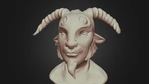 SculptJanuary Day 12| Pan