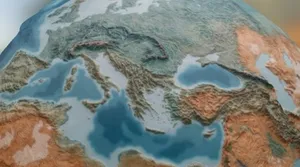 Europe Relief Map