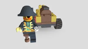 Captain Redbeard from Lego Racers (1999) game