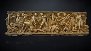Sarcófago de la Orestíada de Husillos (M.A.N.)