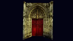 Portail central abbatiale de Saint Riquier