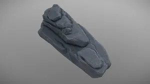 Stylized Rock: Low-poly Game-Ready