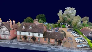 The Griffin Inn and High Street, Fletching