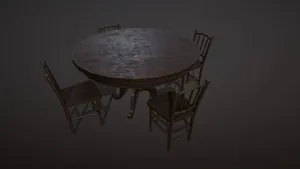 Round Table And Chairs