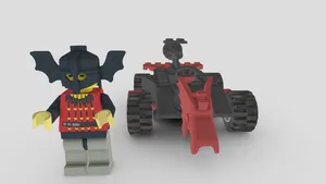 Basil The Badlord from Lego Racers (1999) game