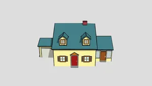 The Griffin's House from Family Guy Video Game