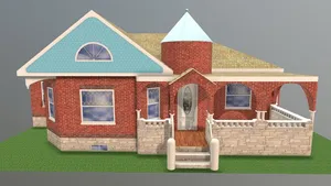 Small Victorian Brick House