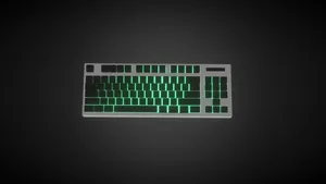 Simple Keyboard Low Poly