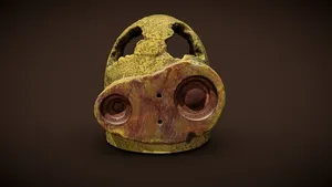 Laputa / Robot Head flower pot