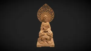 Wood Carving by Yoshisada Ishihara