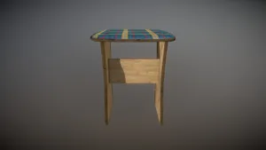 SOFT CHAIR - 4K TEXTURES Low-Poly 3D MODEL