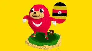 Ugadan Knuckles VoxelArt